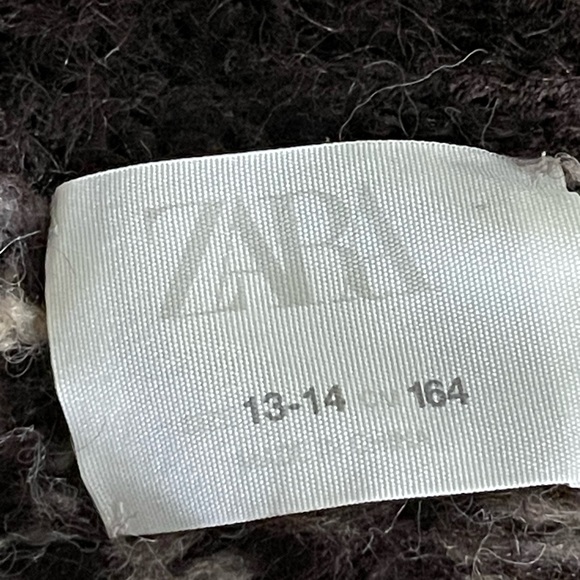 *ZARA Women's  Button Up Sweater Sz 13-14 - Picture 4 of 12